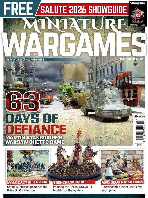 Title details for Miniature Wargames by Warners Group Publications Plc - Available